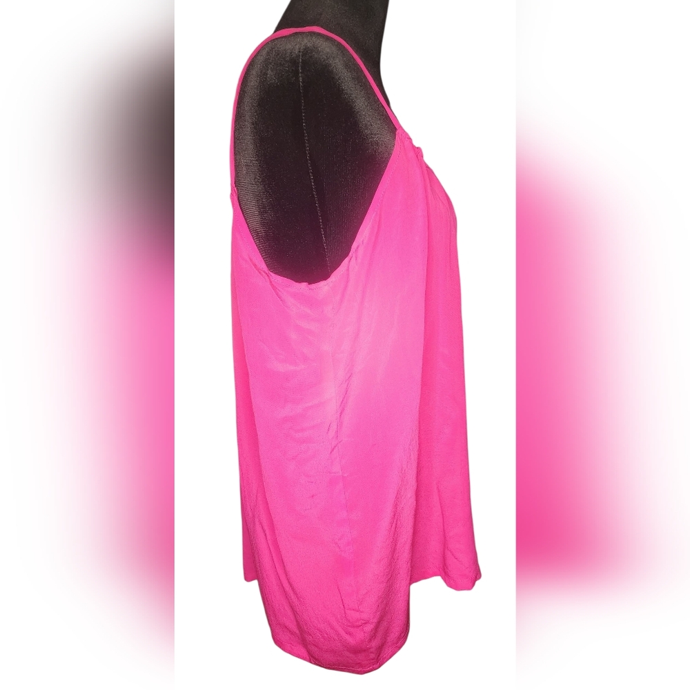 NWT S.Y.L.K. Silk Oversized Cami, Womens Large - Picture 4 of 5